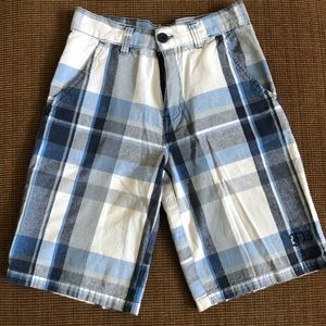 Boys Plaid Shorts